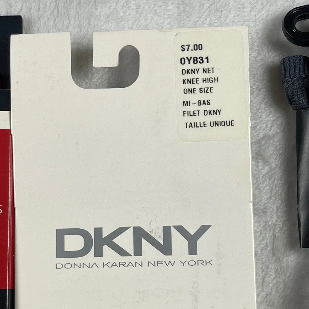 4pk Designer Knee High Trouser Socks Calvin Klein Tommy Hilfiger DKNY Anne Klein